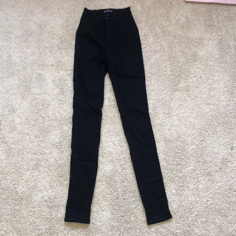 Fashion Nova. Black Tall Skinny Jeans